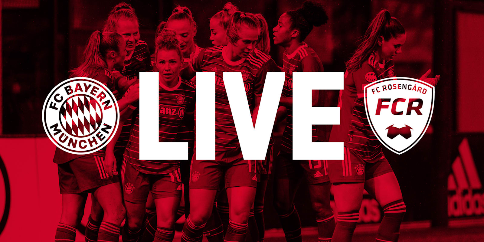 Live stream Bayern Munich Women vs. Rosengard in Champions League